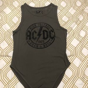AC/DC juniors bodysuit